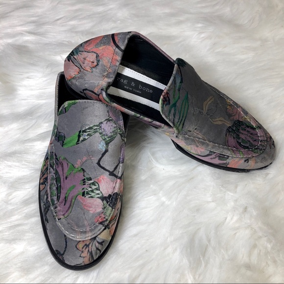 rag & bone Shoes - 💗NEW! rag & bone Alix Floral Velvet Crush Loafer